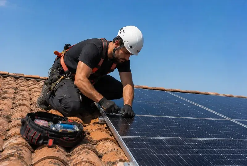Maintenance et monitoring de panneaux solaires à Treilles
